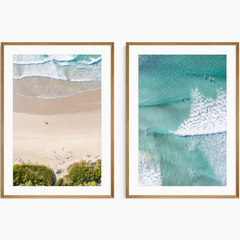 "Sandy Days & Ocean Therapy" Photography Prints (Pair) - Belinda Doyle - Australian Photographer & Resin Artist