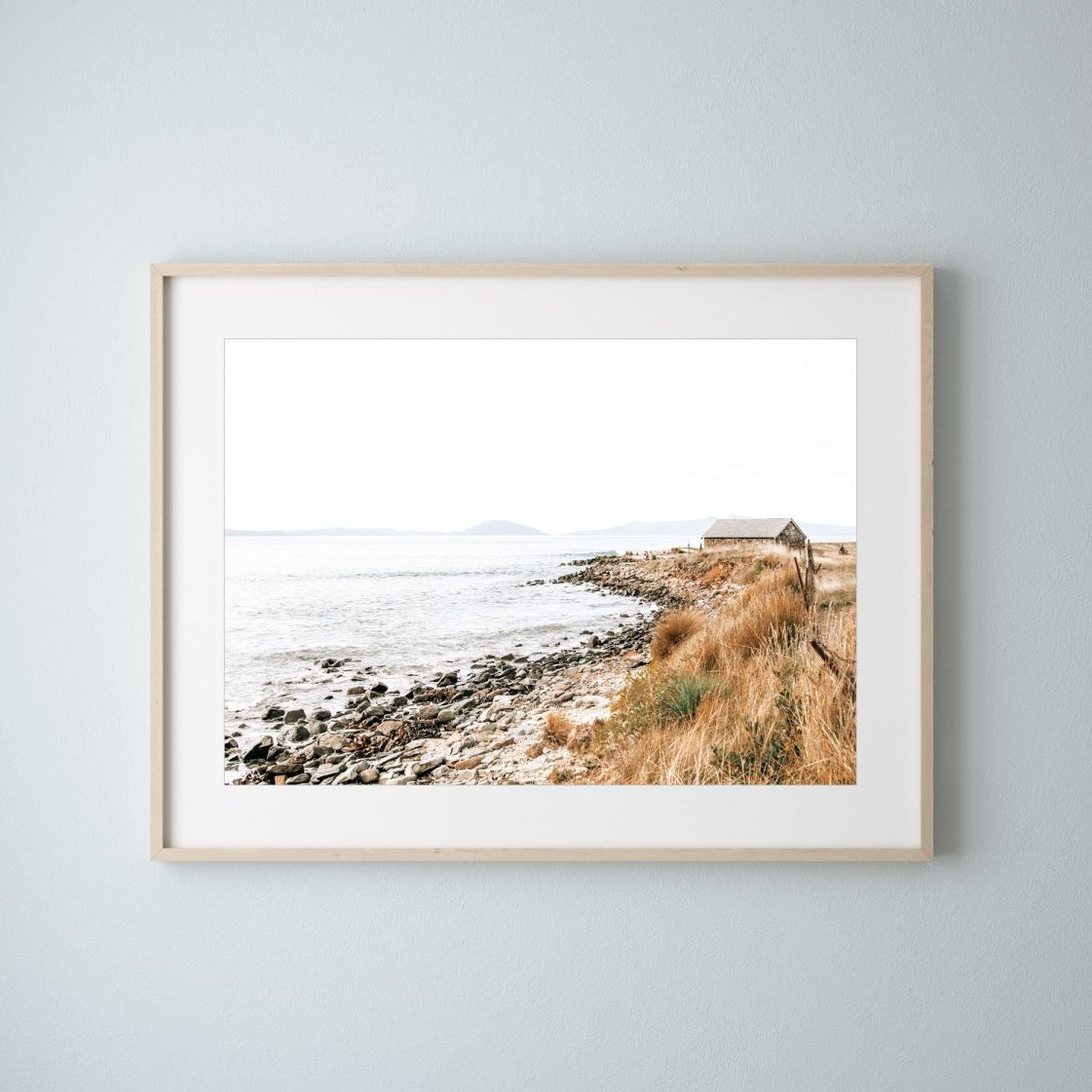 "Shack by the Sea" Photography Print - Belinda Doyle - Resin Artist & South Coast Photographer