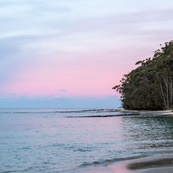 "Shark Net Sunset" Photography Print - Belinda Doyle - Resin Artist & South Coast Photographer