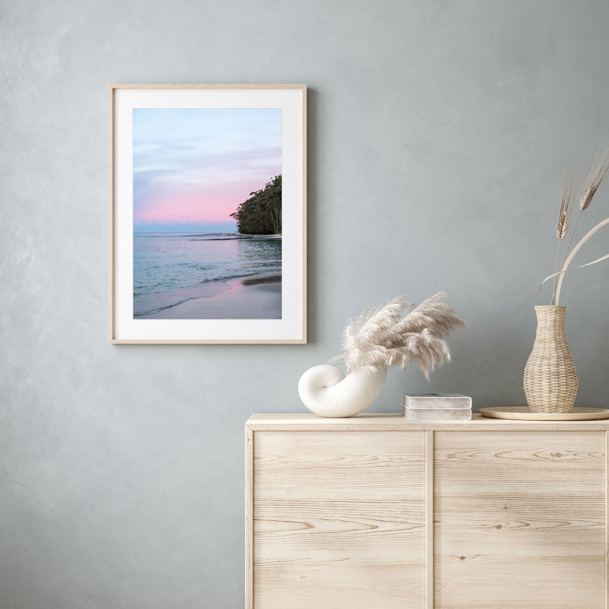 "Shark Net Sunset" Photography Print - Belinda Doyle - Resin Artist & South Coast Photographer