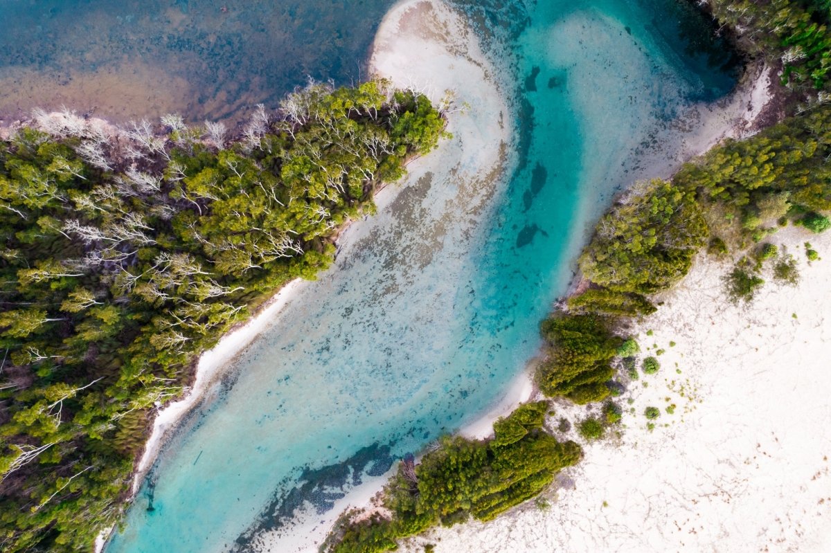 "Textured Inlet" Photography Print - Belinda Doyle - Australian Photographer & Resin Artist