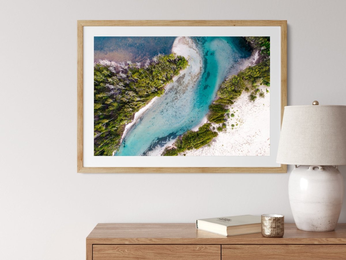 "Textured Inlet" Photography Print - Belinda Doyle - Australian Photographer & Resin Artist