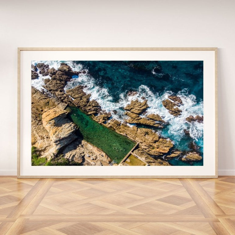"The Blue Pool" Photography Print - Belinda Doyle - Resin Artist & South Coast Photographer