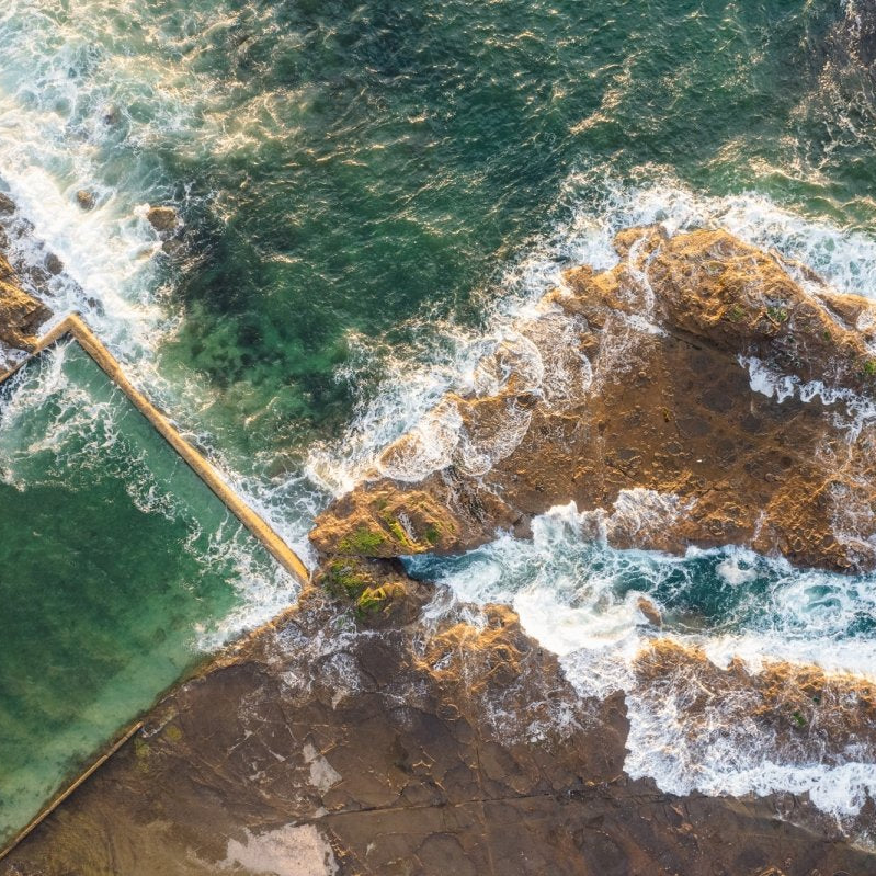 "The Crevice" (L) Photography Print - Belinda Doyle - Resin Artist & South Coast Photographer