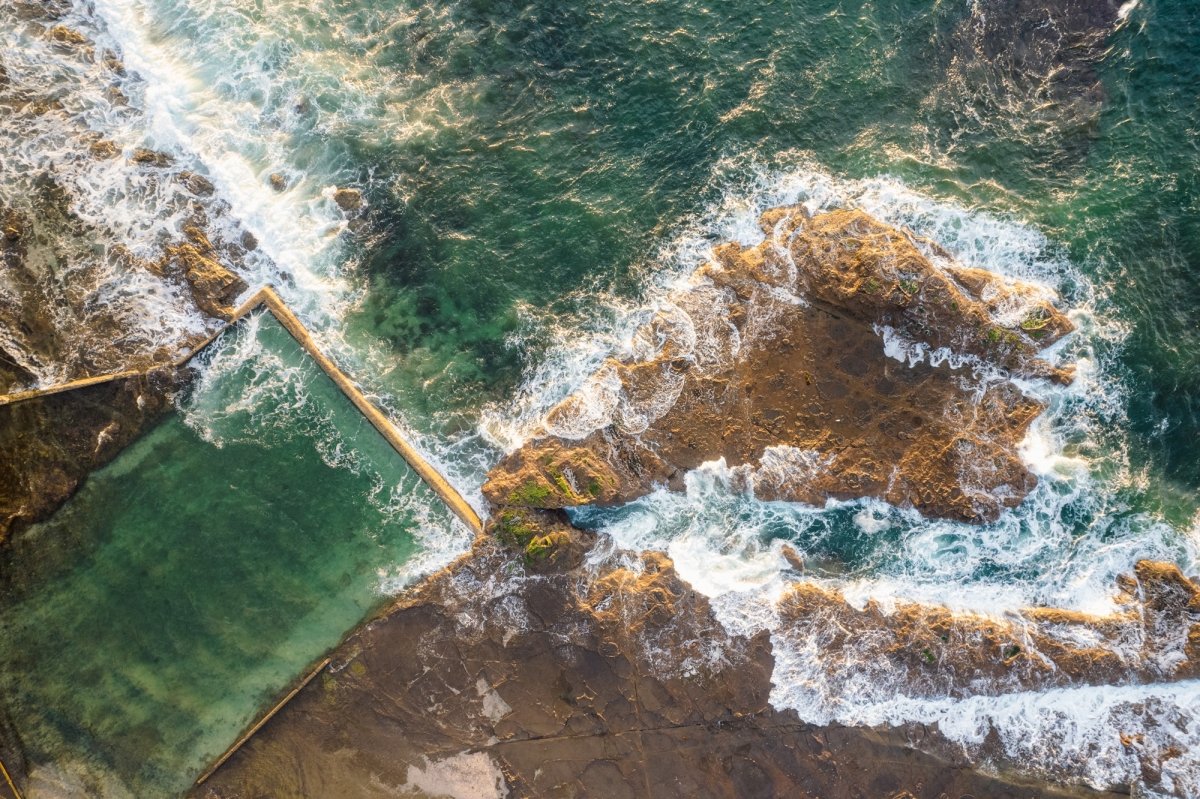 "The Crevice" (L) Photography Print - Belinda Doyle - Resin Artist & South Coast Photographer