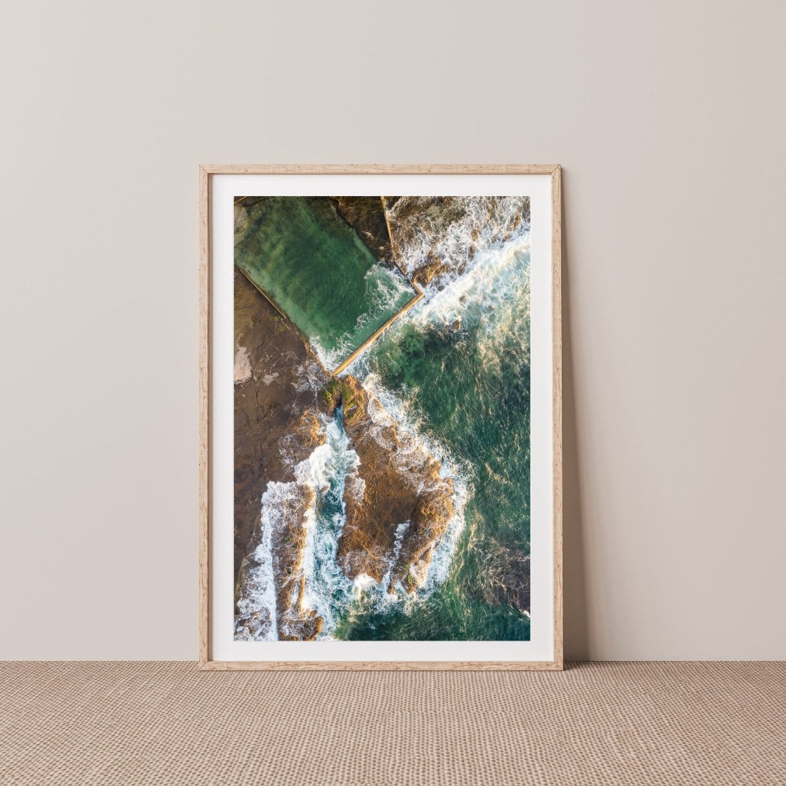 "The Crevice" (P) Photography Print - Belinda Doyle - Resin Artist & South Coast Photographer