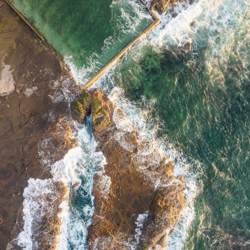 "The Crevice" (P) Photography Print - Belinda Doyle - Resin Artist & South Coast Photographer