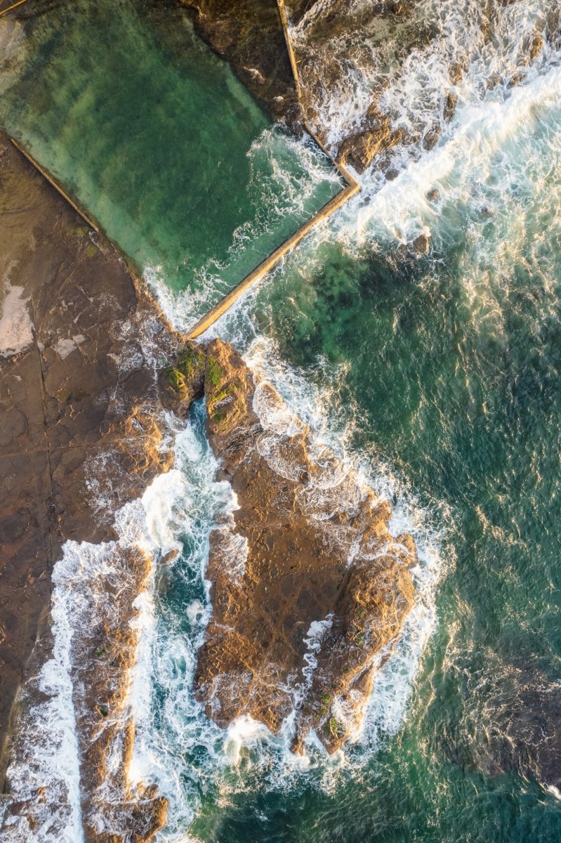 "The Crevice" (P) Photography Print - Belinda Doyle - Resin Artist & South Coast Photographer