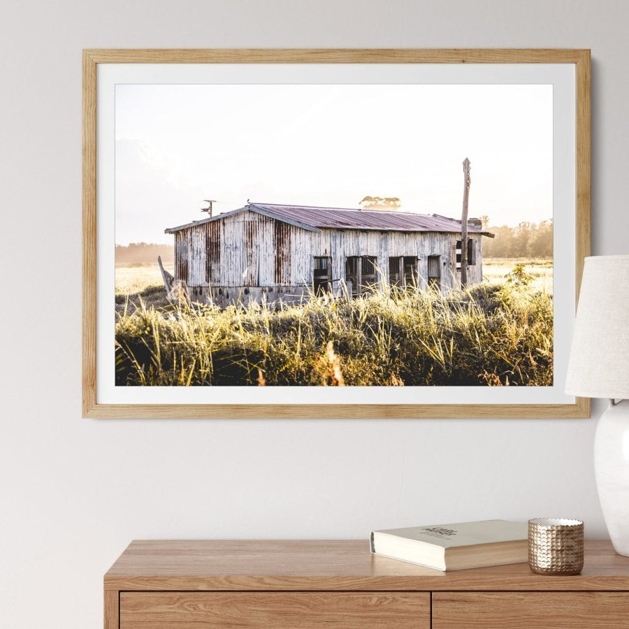 "The Milking Shed" Photography Print - Belinda Doyle - Australian Photographer & Resin Artist