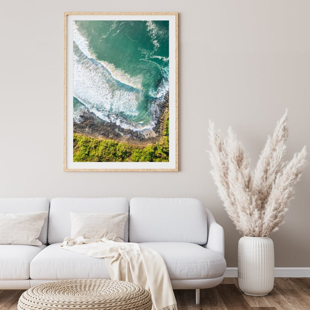 "Vertical Tide" Photography Print - Belinda Doyle - Resin Artist & South Coast Photographer