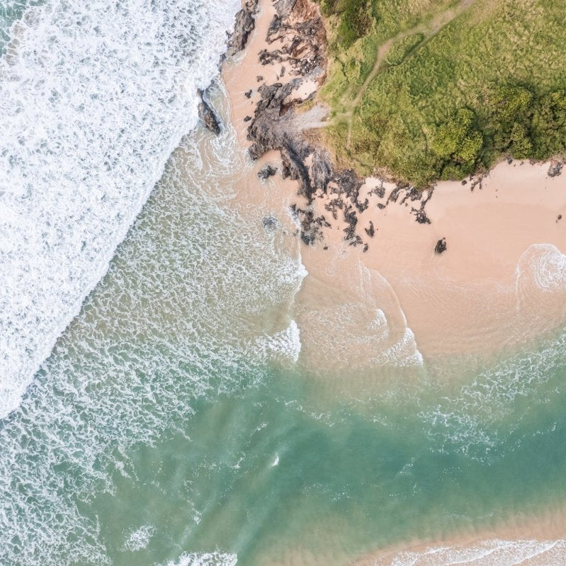 "Wallaga Topdown" Photography Print - Belinda Doyle - Australian Photographer & Resin Artist