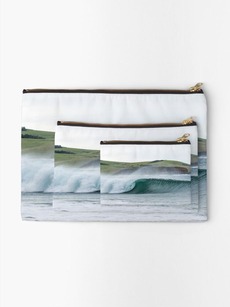 Werri Roll (Werri Beach) - Carry All Pouch - Belinda Doyle - Resin Artist & South Coast Photographer
