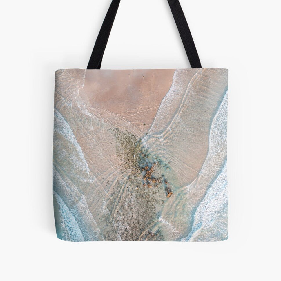 Shore Kisses (Conjola) Beach Bag - Belinda Doyle - Australian Photographer & Resin Artist