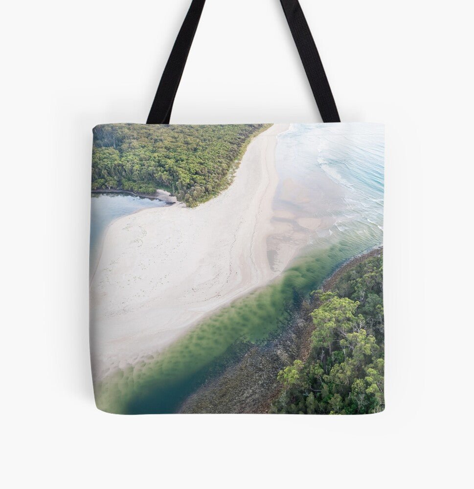Shades of Narrawallee (Narrawallee) Beach Bag - Belinda Doyle - Australian Photographer & Resin Artist