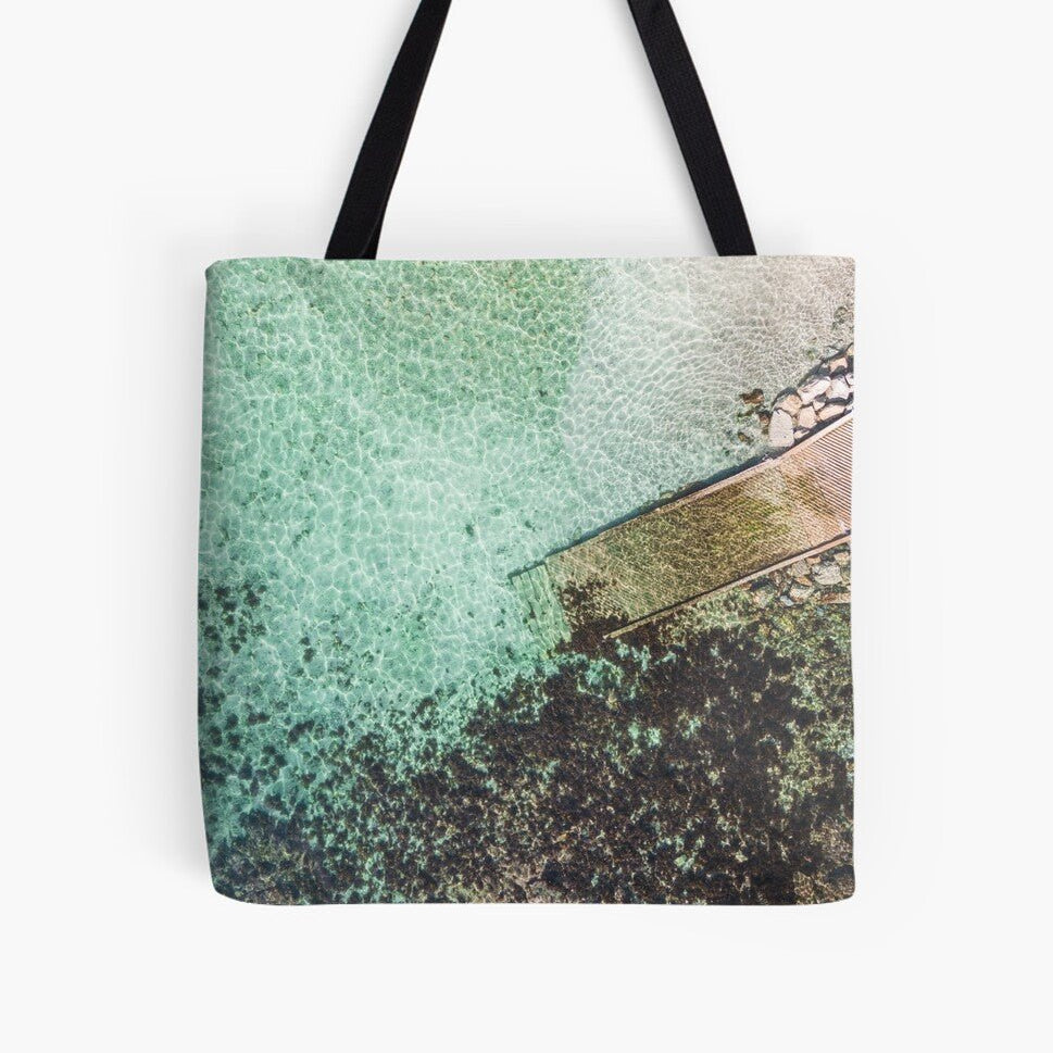 Mozzie Ramp (Mosquito Bay) Beach Bag - Belinda Doyle - Australian Photographer & Resin Artist