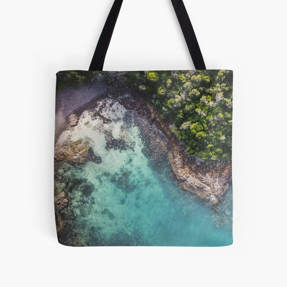 Bay of Bushrangers (Bushrangers Bay) Beach Bag - Belinda Doyle - Australian Photographer & Resin Artist