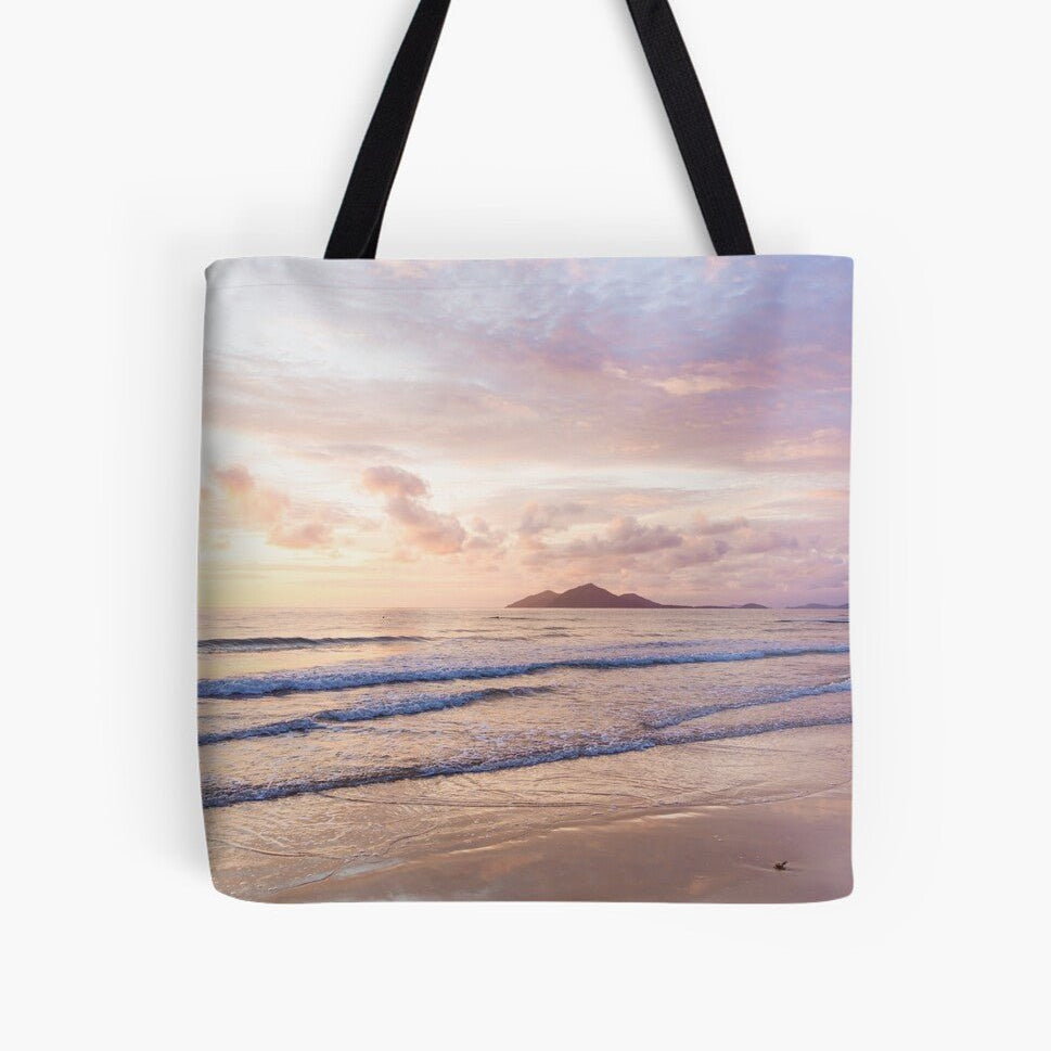 Dawn Whispers (Mission Beach) Beach Bag - Belinda Doyle - Australian Photographer & Resin Artist