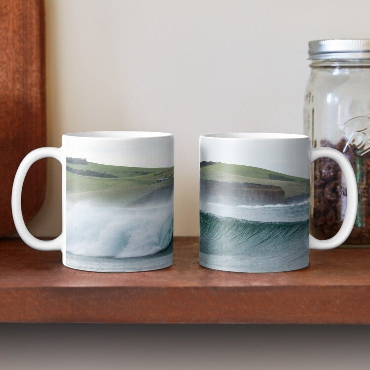 Werri Roll (Gerringong) Ceramic Mug - Belinda Doyle - Australian Photographer & Resin Artist