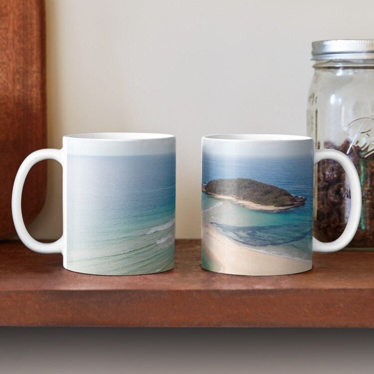Tabourie Captured (Lake Tabourie) Ceramic Mug - Belinda Doyle - Australian Photographer & Resin Artist