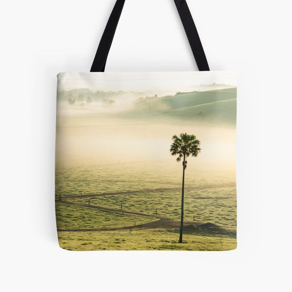 Swamp Fog (Jamberoo) Beach Bag - Belinda Doyle - Australian Photographer & Resin Artist