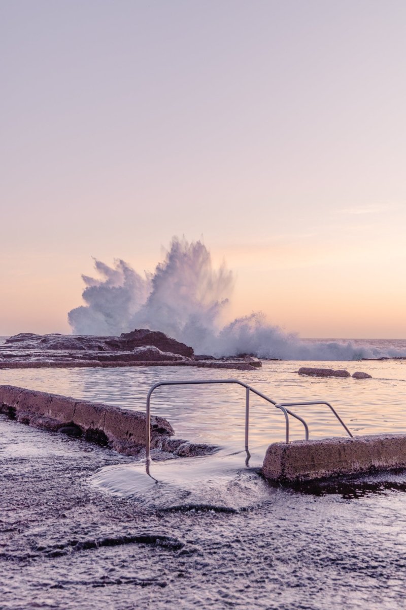 Gerringong "Ourie Splash" Acrylic Block - Belinda Doyle - Australian Photographer & Resin Artist