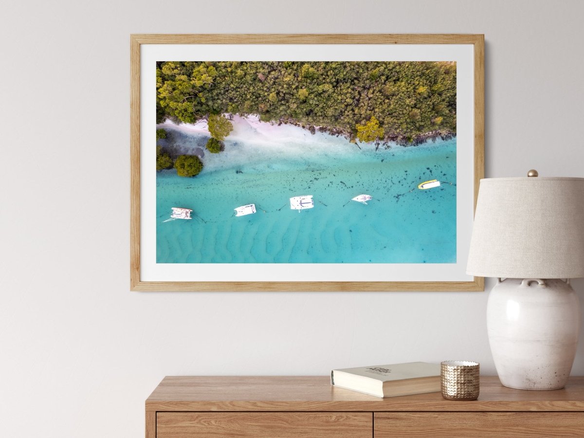 "Anchored in Huskisson" Photography Print - Belinda Doyle - Australian Photographer & Resin Artist