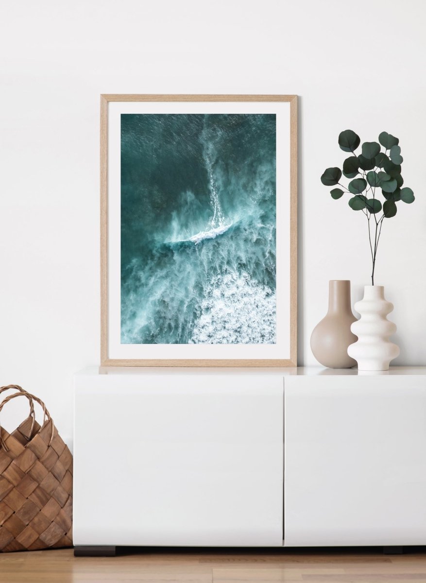 "Blue Rush" (P) Photography Print - Belinda Doyle - Australian Photographer & Resin Artist