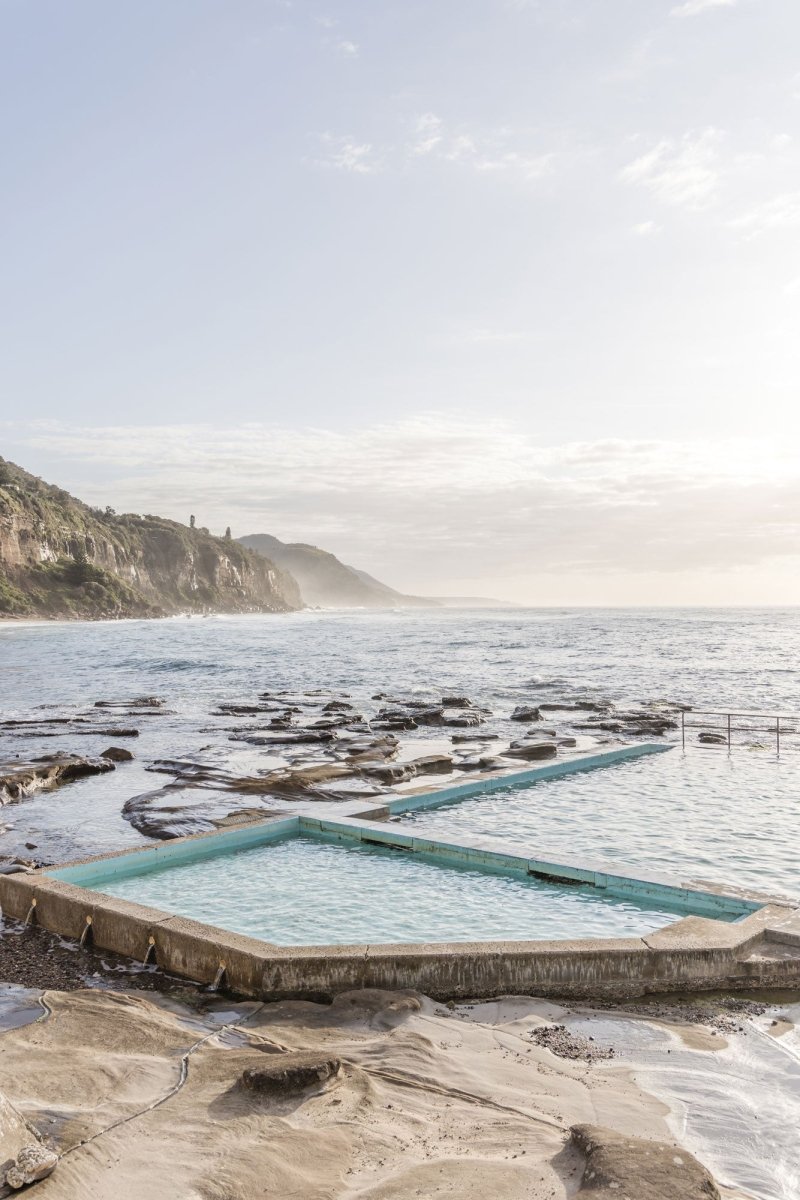 "Cliffside Blue" Photography Print - Belinda Doyle - Australian Photographer & Resin Artist