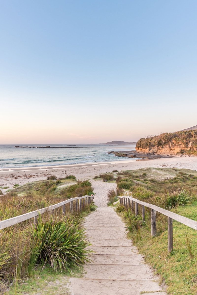Pretty Beach "Coastal Stairway" Acrylic Block - Belinda Doyle - Australian Photographer & Resin Artist