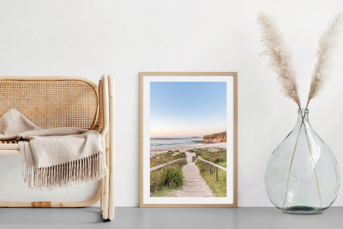 "Coastal Stairway" Photography Print