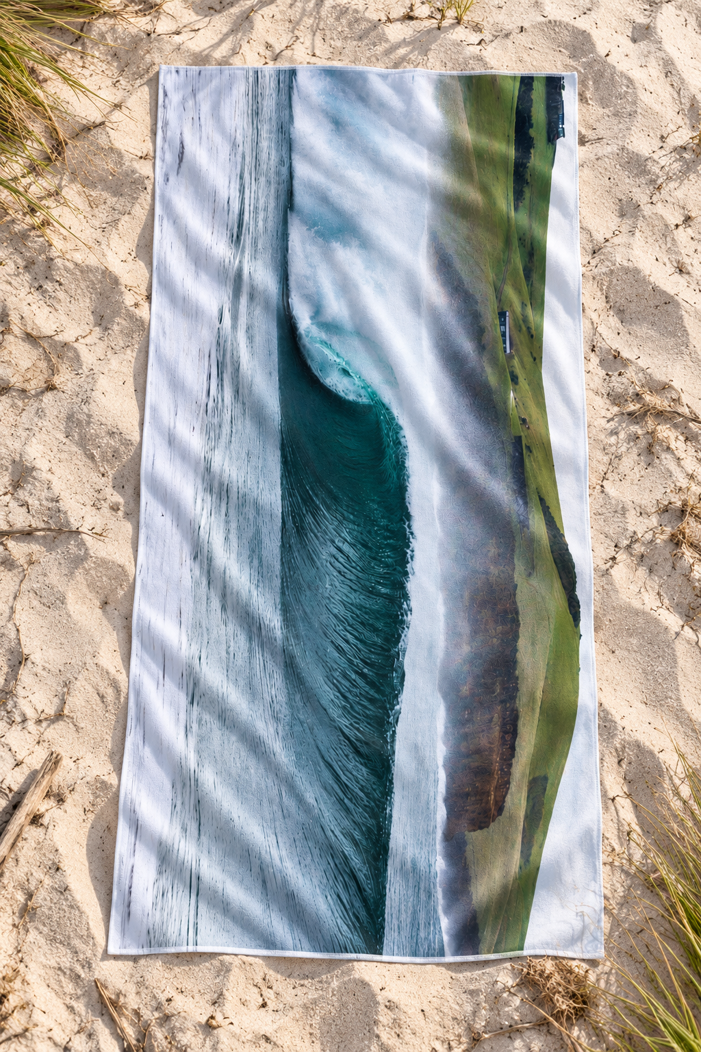 Werri Roll Microfibre Beach Towel - Belinda Doyle - Australian Photographer & Resin Artist