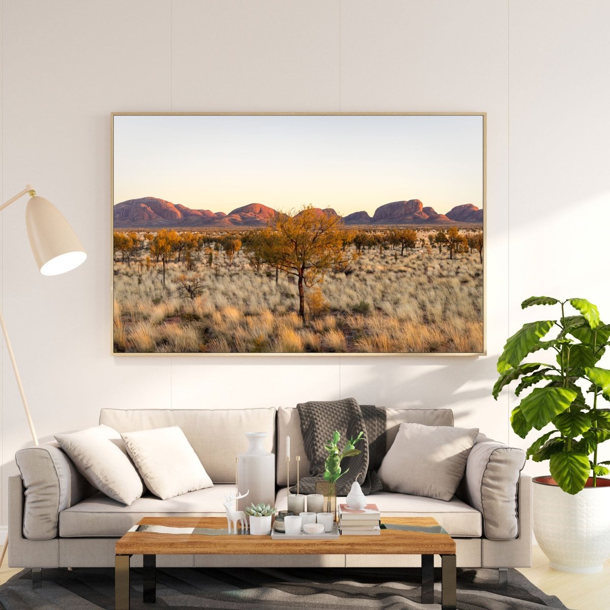 "Copper Dawn" Kata Tjuṯa Sunrise Photography Print - Belinda Doyle - Australian Photographer & Resin Artist