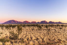 "Desert Glow" Kata Tjuṯa Sunrise Photography Print - Belinda Doyle - Australian Photographer & Resin Artist
