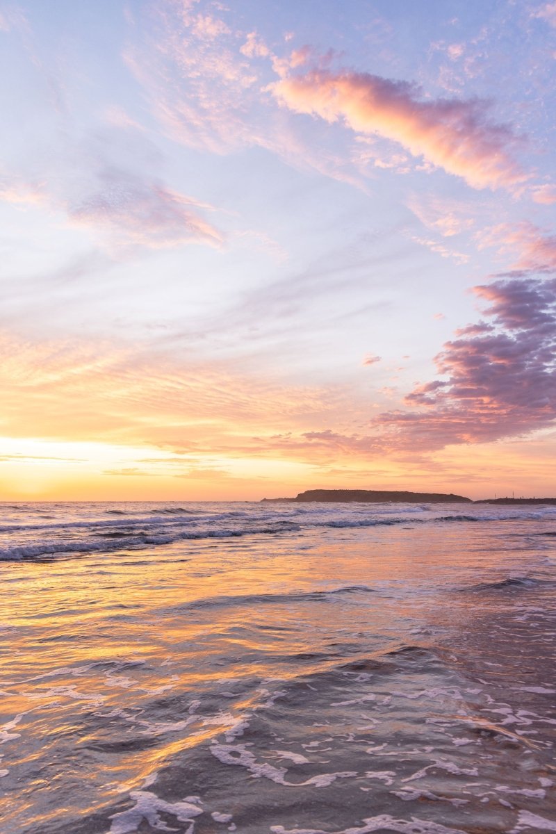Windang "Dreamy Dawn" Acrylic Block - Belinda Doyle - Australian Photographer & Resin Artist