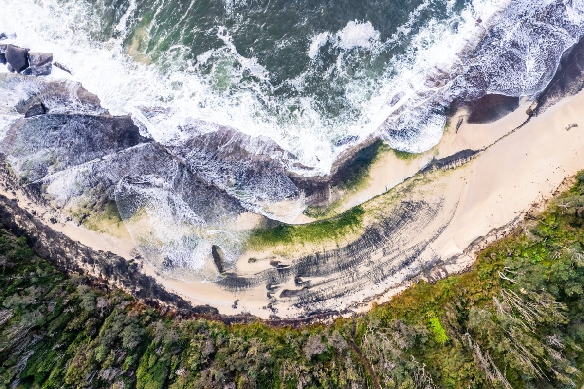 Dolphin Point "Dolphin Point Edge" Acrylic Block - Belinda Doyle - Australian Photographer & Resin Artist