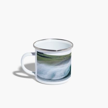 PRE ORDER - Gerringong Enamel Camping Mug