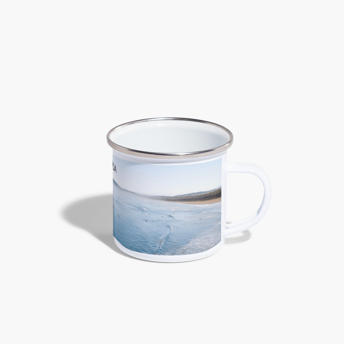 Gerroa Enamel Camping Mug - Belinda Doyle - Australian Photographer & Resin Artist