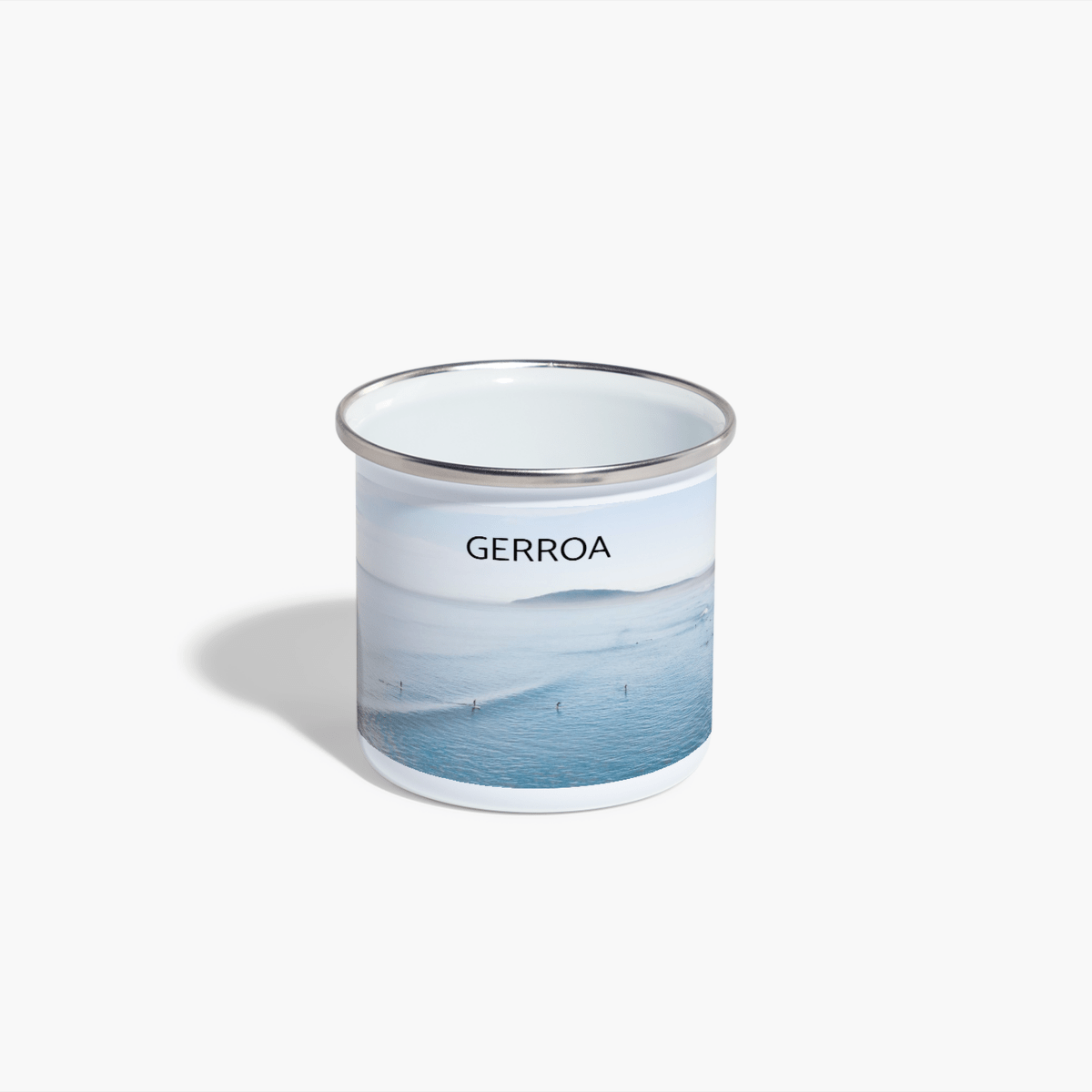 Gerroa Enamel Camping Mug - Belinda Doyle - Australian Photographer & Resin Artist