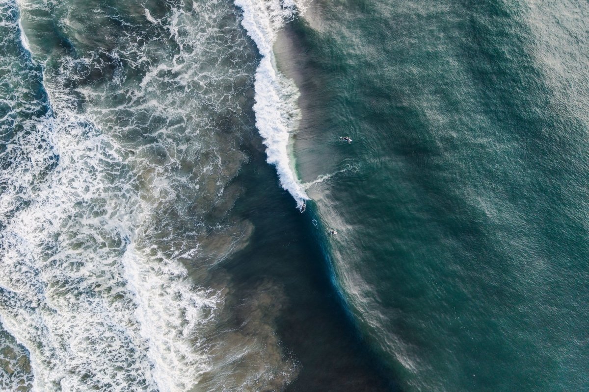 "Green Glass Surf" Photography Print - Belinda Doyle - Australian Photographer & Resin Artist