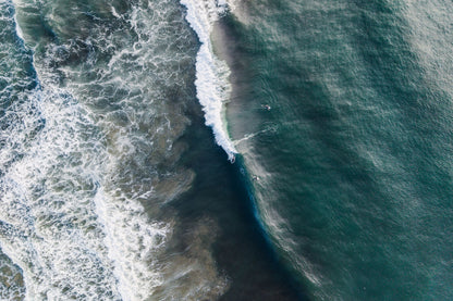 "Green Glass Surf" Photography Print