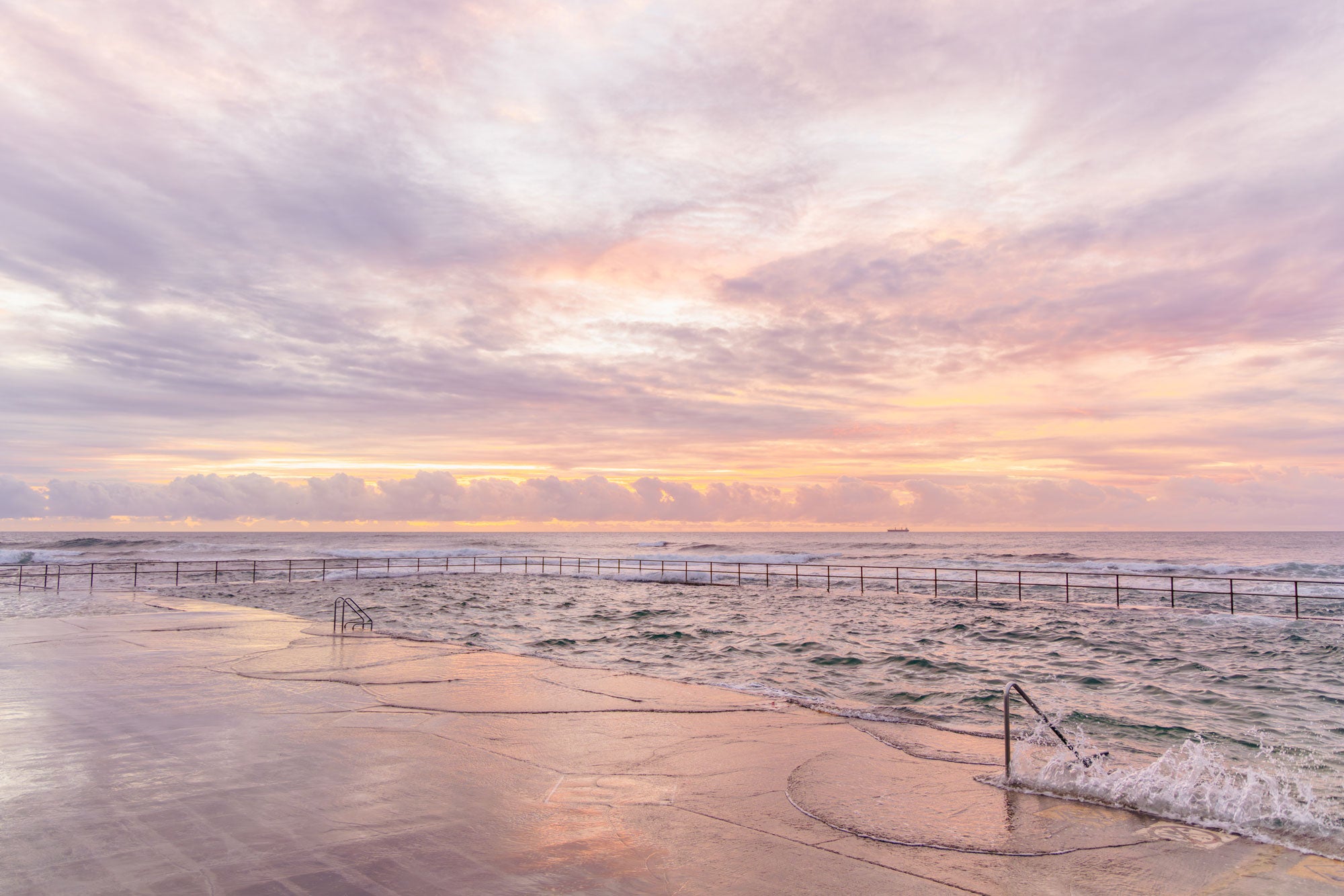 "High Tide, Soft Sky" Photography Print - Belinda Doyle - Australian Photographer & Resin Artist