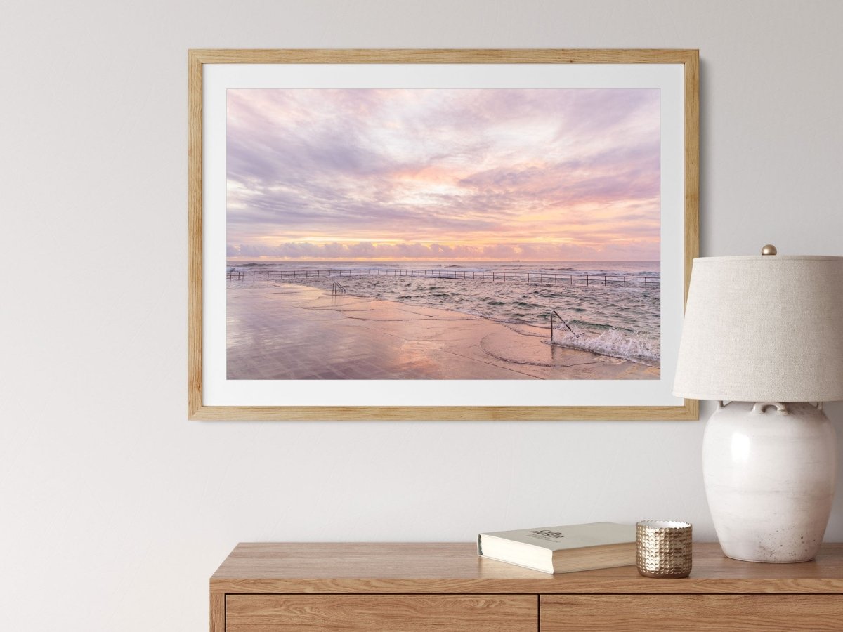 "High Tide, Soft Sky" Photography Print - Belinda Doyle - Australian Photographer & Resin Artist