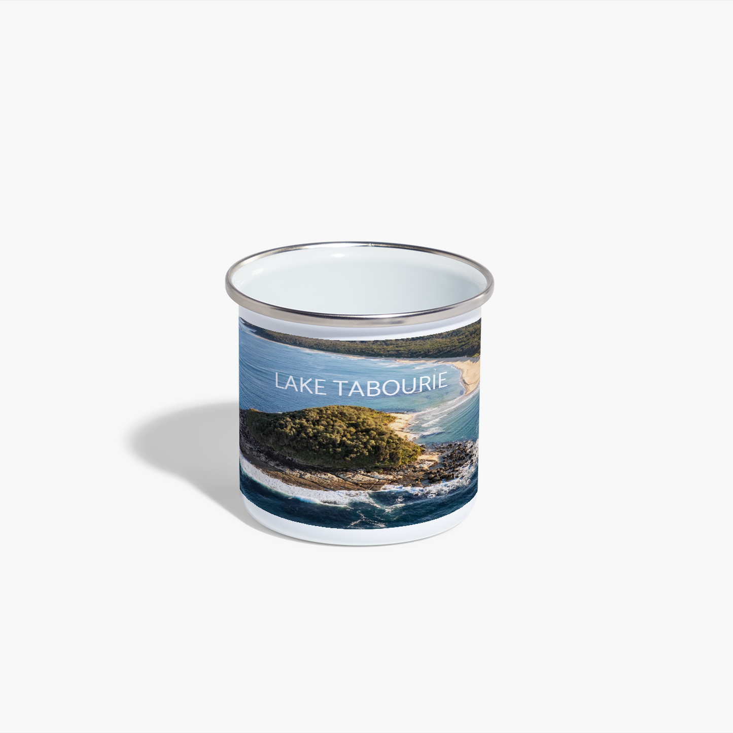 Lake Tabourie Enamel Camping Mug