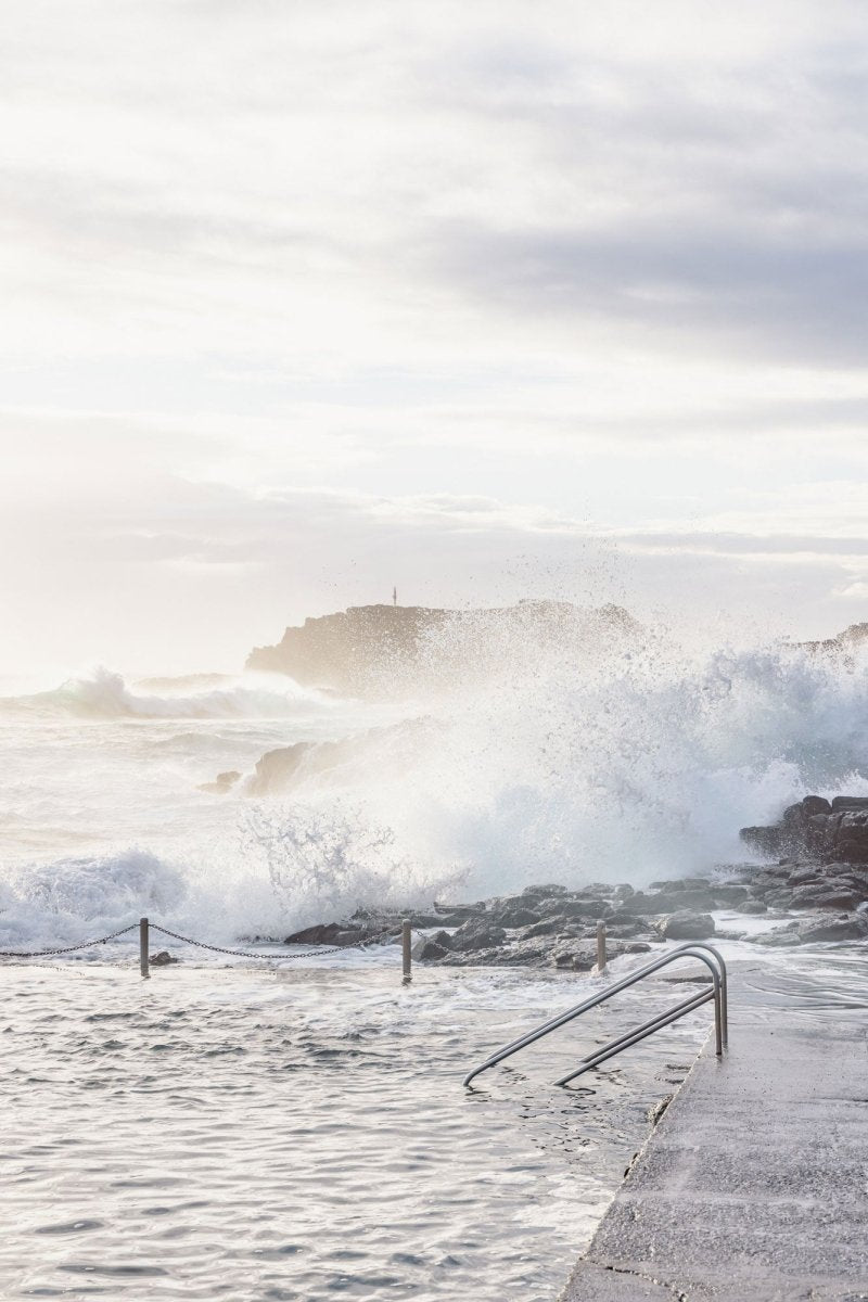 Kiama "Metal & Motion" Acrylic Block - Belinda Doyle - Australian Photographer & Resin Artist