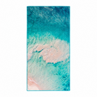 Above Aqua Microfibre Beach Towel - Minnamurra - Belinda Doyle - Australian Photographer & Resin Artist
