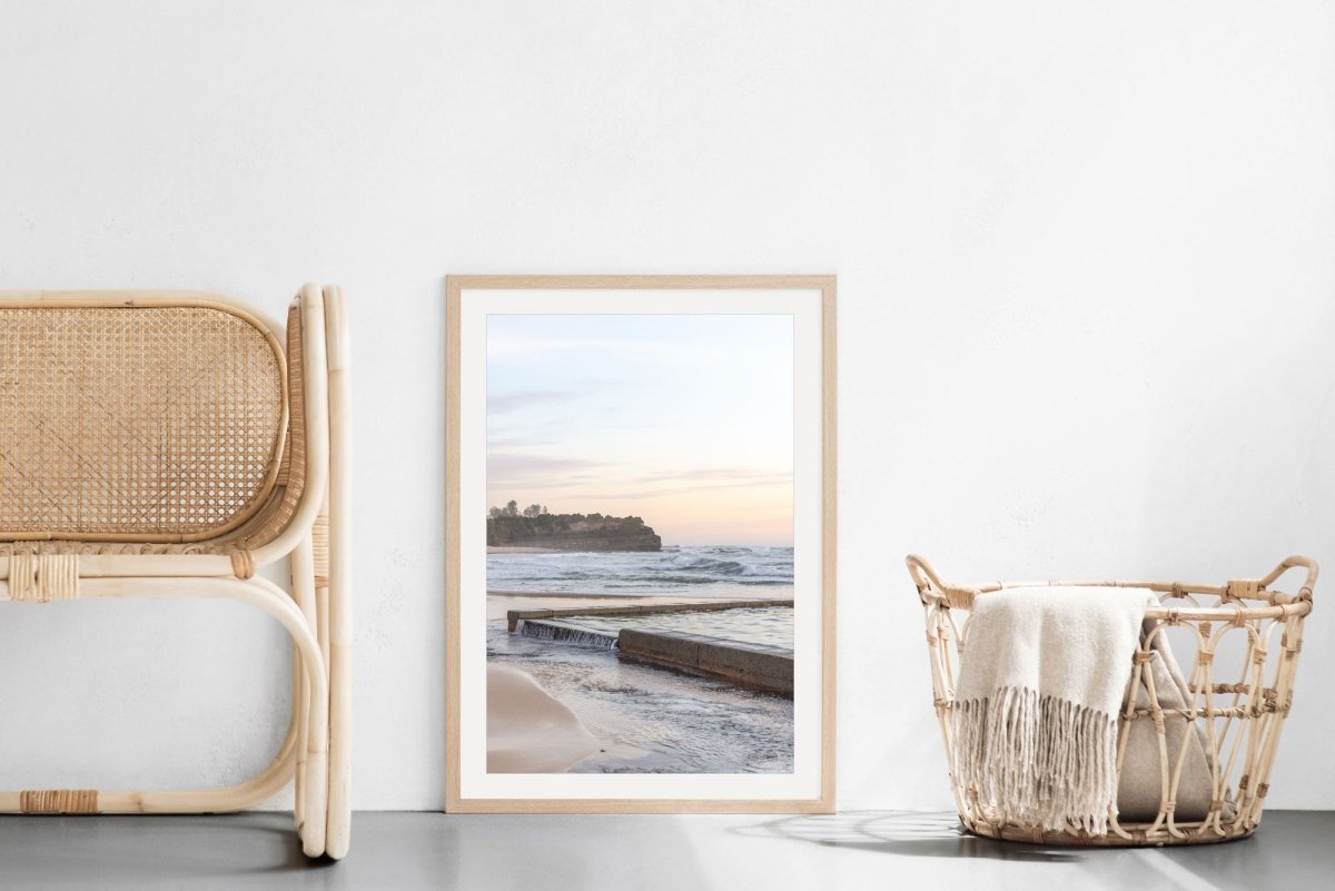 "Pastel Cascade" Photography Print - Belinda Doyle - Australian Photographer & Resin Artist