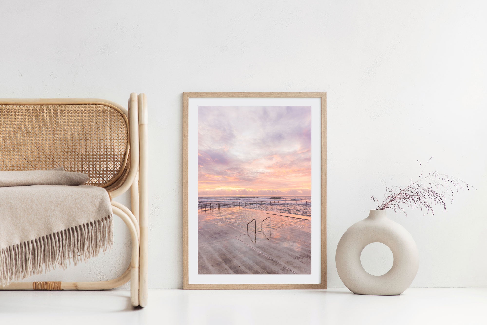 "Pink Sunrise, Towradgi" Photography Print - Belinda Doyle - Australian Photographer & Resin Artist