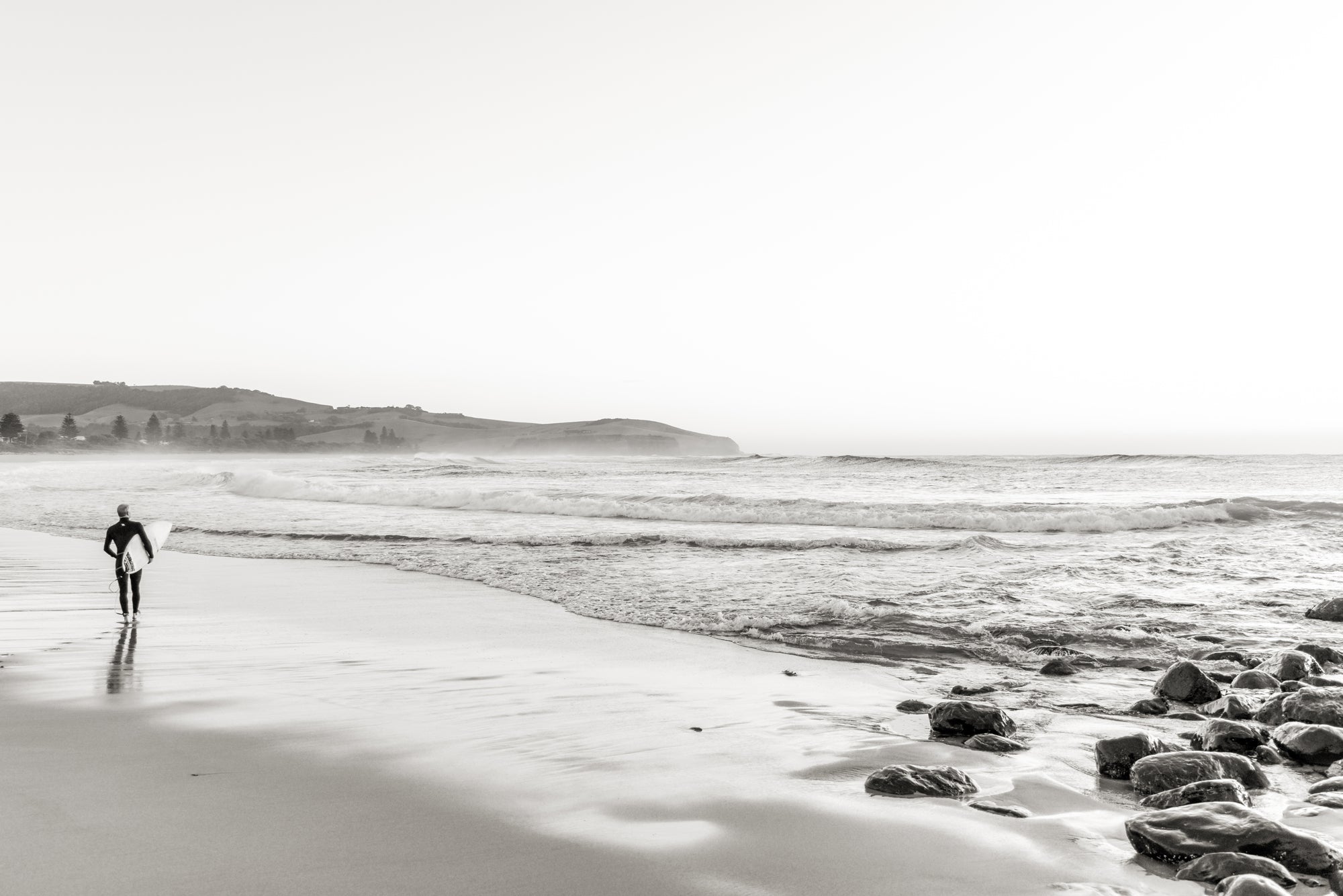 "Quiet Entry" BW Photography Print - Belinda Doyle - Australian Photographer & Resin Artist