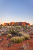 "Sacred Contrast" Uluru Sunrise Photography Print - Belinda Doyle - Australian Photographer & Resin Artist