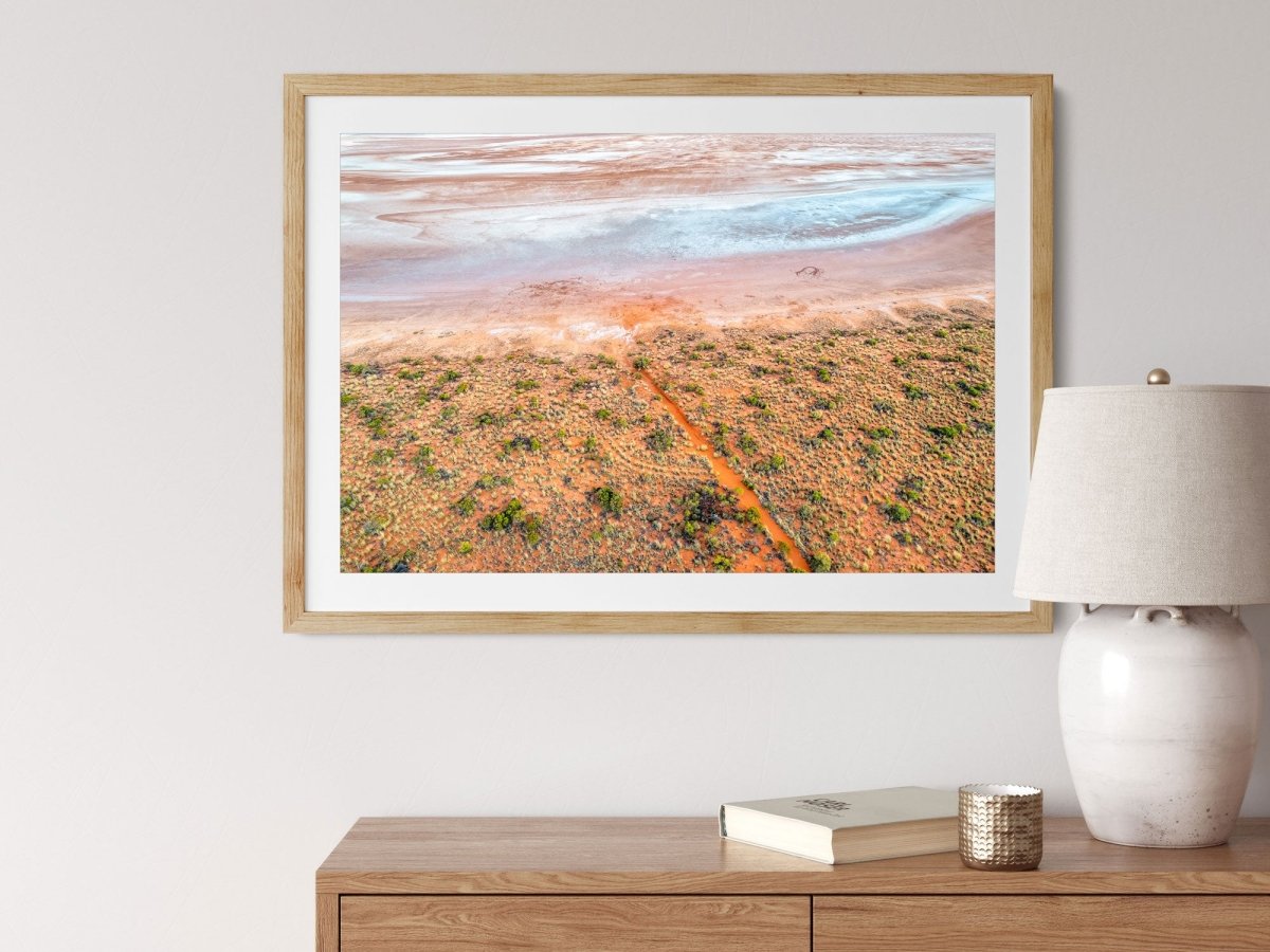 "Salt Scribbles" Photography Print - Belinda Doyle - Australian Photographer & Resin Artist